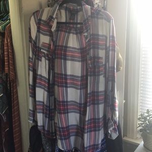 Plus size Flannel
